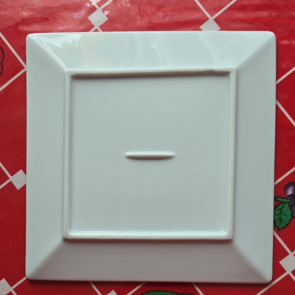 Hello Is It Keys You're Looking For? White Square Plate With Lionel Richie Pic. - Picture 2 of 3